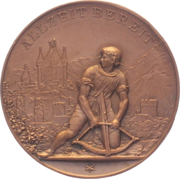 1894 Thun - Bronce - Eidgenössisches Schützenfest Bern - Kopie